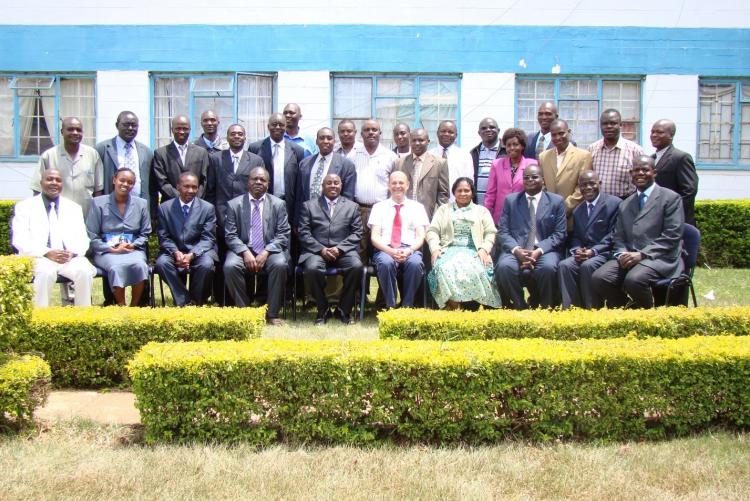 Group photograph at the end of the AFRICE conference