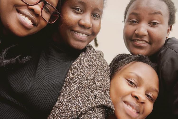 UoN students pose for a photo with colleagues at Linköping University